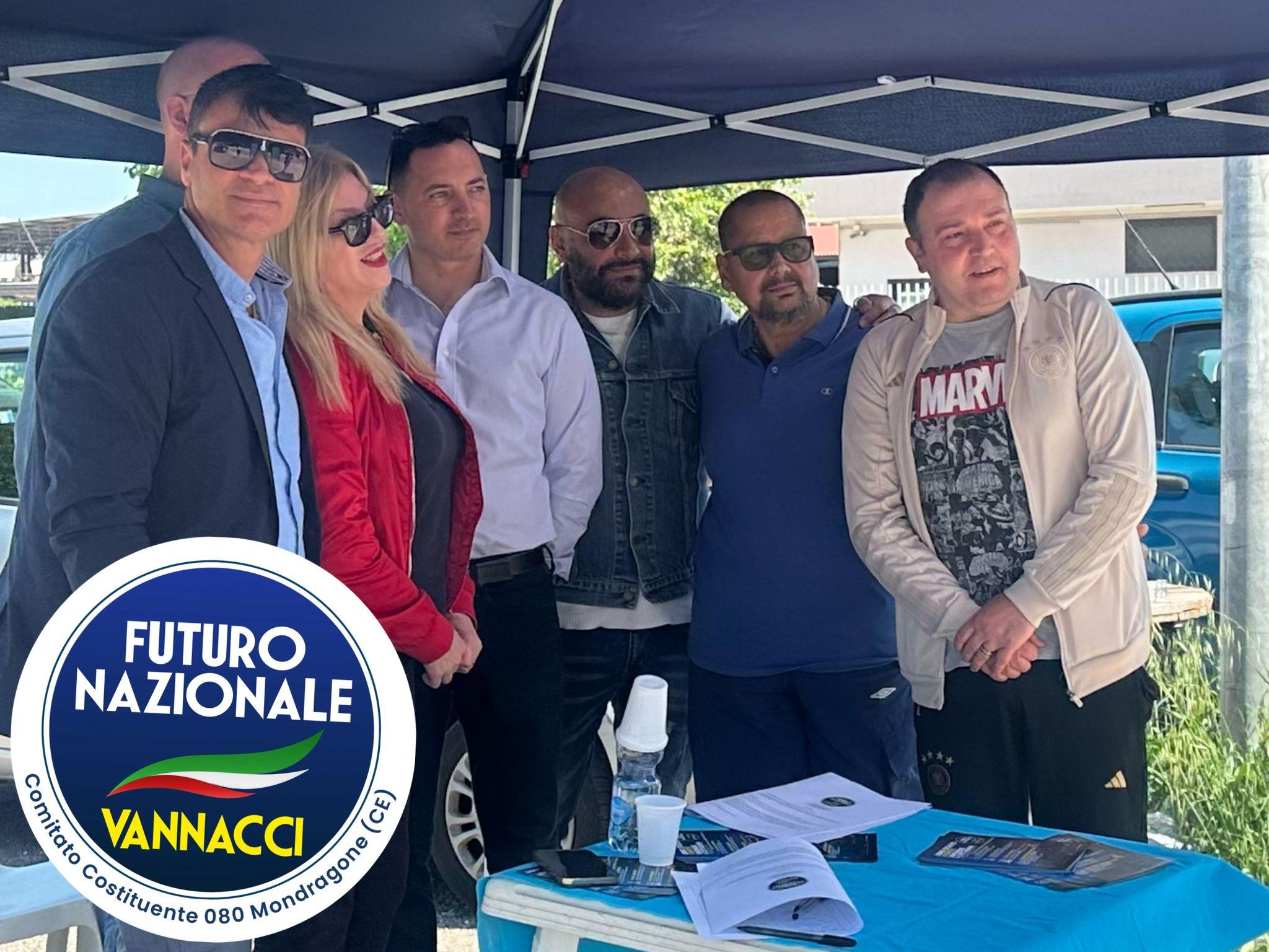 Pescopagano, partecipazione e sicurezza al centro: il Comitato 080 Mondragone di Futuro Nazionale scende in piazza