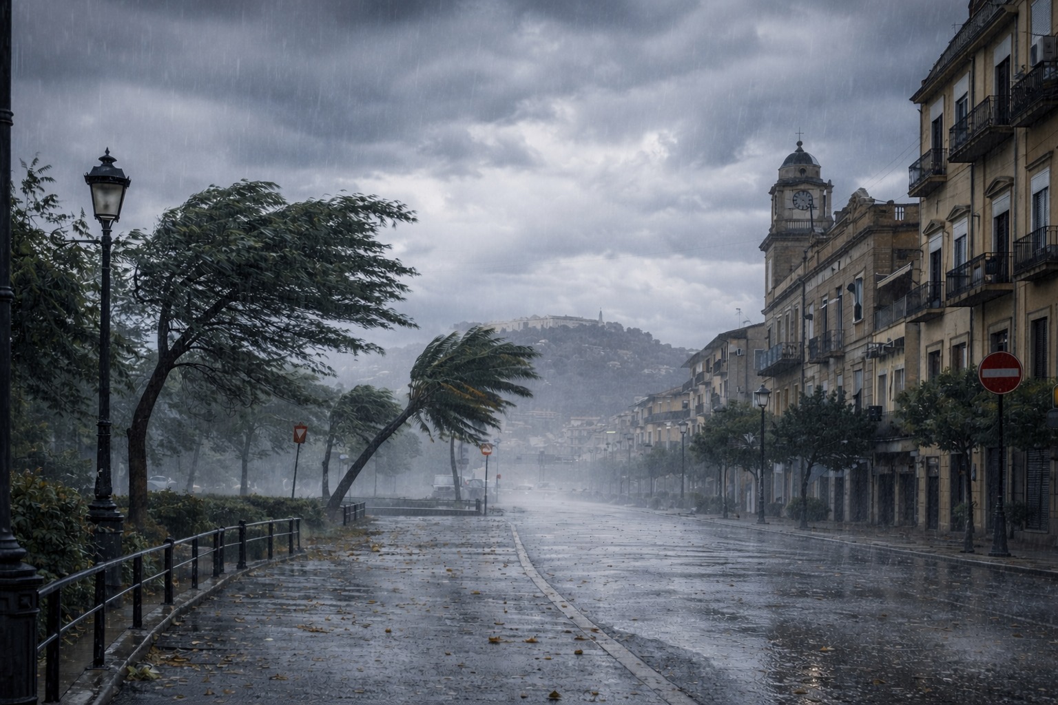Ciclone Harry in arrivo, la Campania si ferma: scuole chiuse e massima allerta per il vento forte