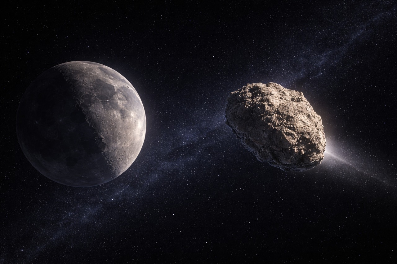 Asteroide 2024 YR4: la NASA monitora la possibile collisione con la Luna nel 2032