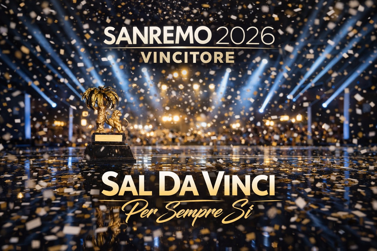 Sal Da Vinci trionfa a Sanremo 2026 con “Per sempre sì”